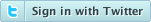 Login with Twitter